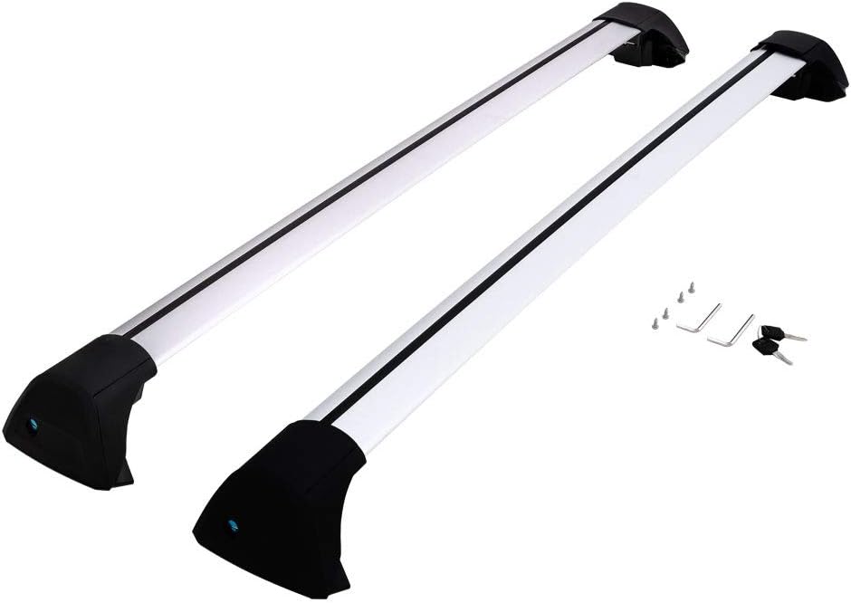 Roof Rack Cross Bars fit for Ford Explorer 2020-2024 2025 XLT,Limited,ST, Accessories Roof Top Cargo Carrier Bag Luggage Kayak Canoe Bike Snowboard Skiboard