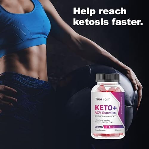 Kivus True Form Keto Acv Gummies - True Form Keto Apple Cider Vinegar Gummies (Single, 60 Gummies) #TOP2
