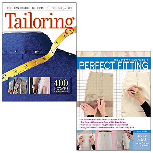 Tailoring, juego de colección de 2 libros con la guía fotográfica completa para un ajuste perfecto