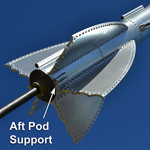 Apogee Flying Machine Steampunk Model Rocket Kit - Image 5