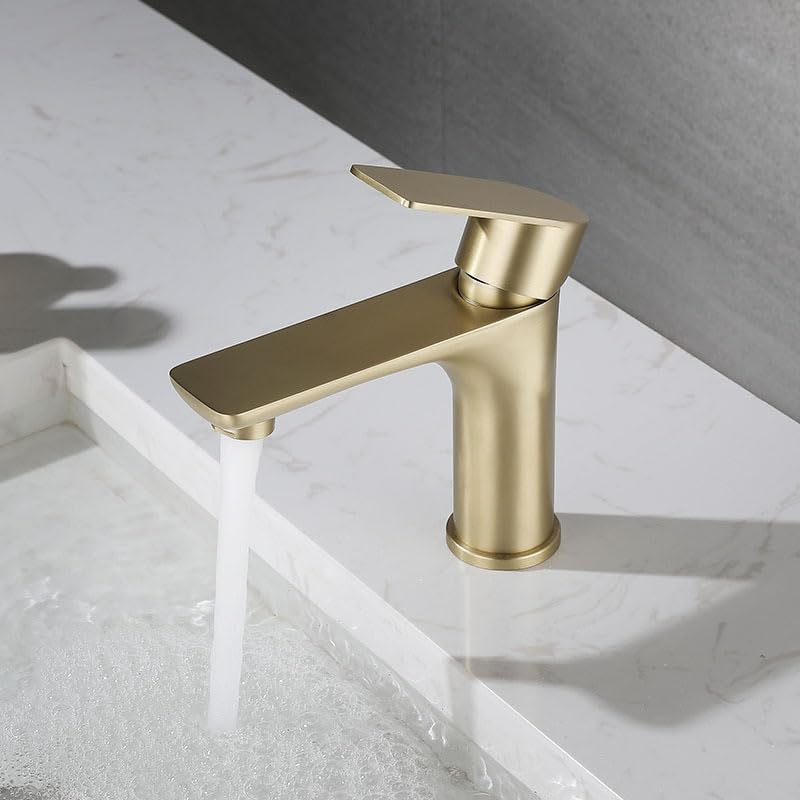 Robinet de salle de bain anti-corrosion mitigeur en acier inoxydable contre les fuites d'eau