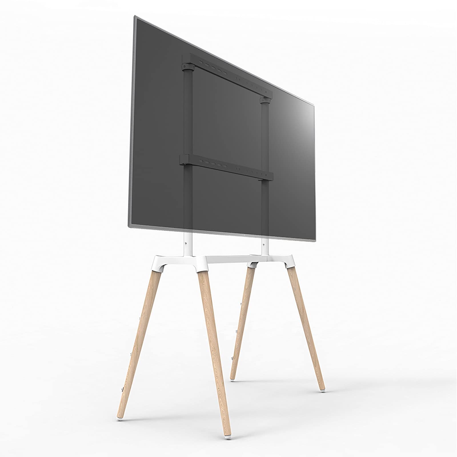 TV Stand Stand TAVELLO TV Piano da TAPPA di Piano da TAPPA di Pavimento con PORTALE REMOVABILE Piano Scaffale Angolo Stand Stand Stand Hanging Stand per TV a 60-75 Pollici Tele Tanne Fino a 88 libbre