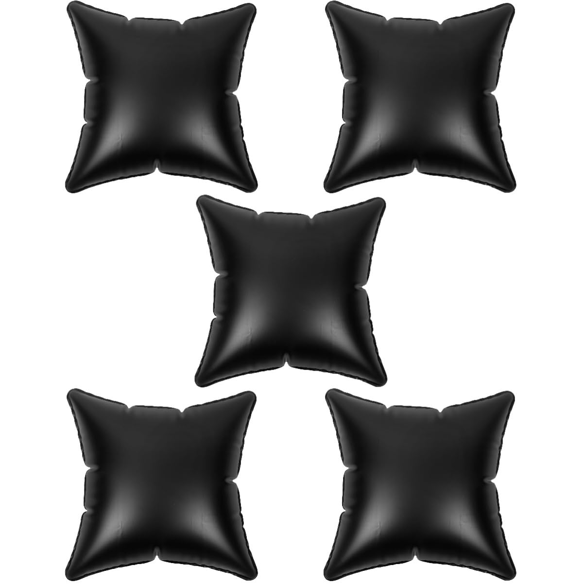 MAGICLULU 5stücke Pillow Insert Halbrunder Outdoor Kissenbezug Aufblasbarer Reisekissen Für Auto Und Camping Ergonomisches Design Tragbar