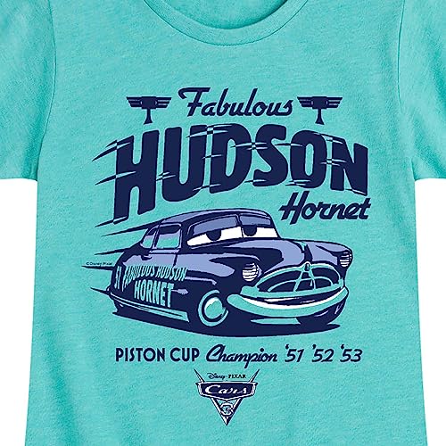 Disney Cars - Fabulous Hudson Hornet - Toddler and Youth Girls Short Sleeve Graphic T-Shirt3