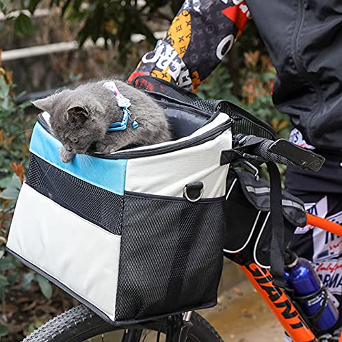 Dog-Bike-Basket-Carrier-Bag-Bicycle-Front-Carrier-Puppy-Dog-Cat-Travel-Bike-Carrier-Seat-Bag-Pet-Travel-Bag-with-Big-Side-Pockets-for-Small-Dog-Or-Cat-Up-to-13LbsTravel-with-Your-Pet-Safety - Cucciolini Doodles   Dog-Bike-Basket-Carrier-Bag-Bicycle-Front-Carrier-Puppy-Dog-Cat-Travel-Bike-Carrier-Seat-Bag-Pet-Travel-Bag-with-Big-Side-Pockets-for-Small-Dog-Or-Cat-Up-to-13LbsTravel-with-Your-Pet-Safety
