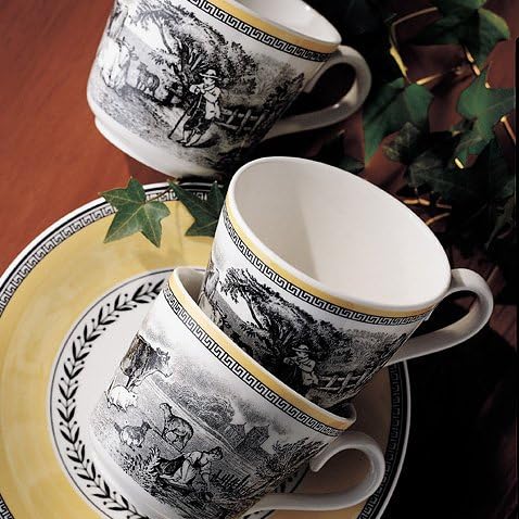 Amazon.com | Villeroy & Boch Audun Promenade Rim Soup, Premium