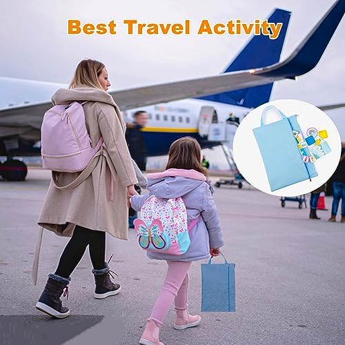 Foayex Toddler Toys for Kids Book - Montessori Toddler Books, Sensory Toys for Autism, Preschool Learning Home School Coloring Book Birthday Gifts for 3 4 5 Year Old Boys Girls 6 51Qh8y70ZnL. AC