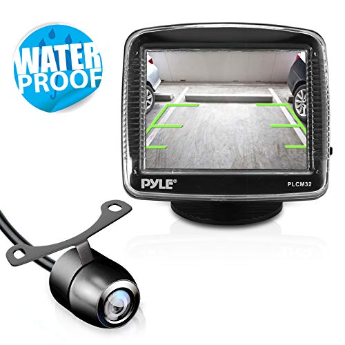 Pyle Backup Car Camera Rearview Monitor System - Parking and Reverse Assist w/
