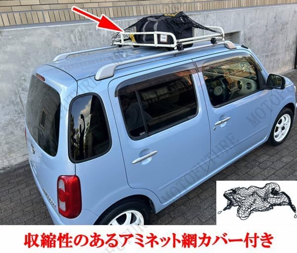 ミラココア　ルーフキャリア Amazon.co.jp: MOTOFUTURE 装着説明動画付 ダイハツミラココア L675
