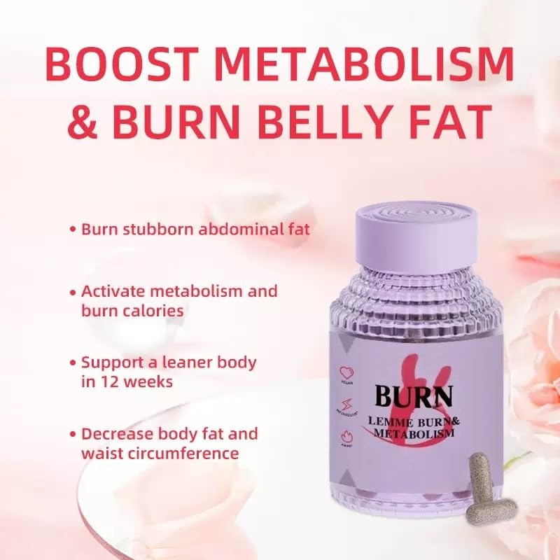 Metabolismo, quema de grasa abdominal, control de peso para mejorar la quema de energía y calorías, para hombres y mujeres