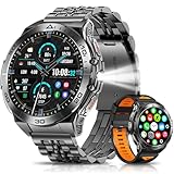 Top 10 Picks for the Best Mountain Biking Watch Reviews 3 PODOEIL Smart Watch for Men, 1.6' AMOLED Smartwatch with Flashlight, 116 Sports Modes, 600mAh Battery, Waterproof Watch with Heart Rate/SpO2/Sleep Monitor, Watches for Android iPhone