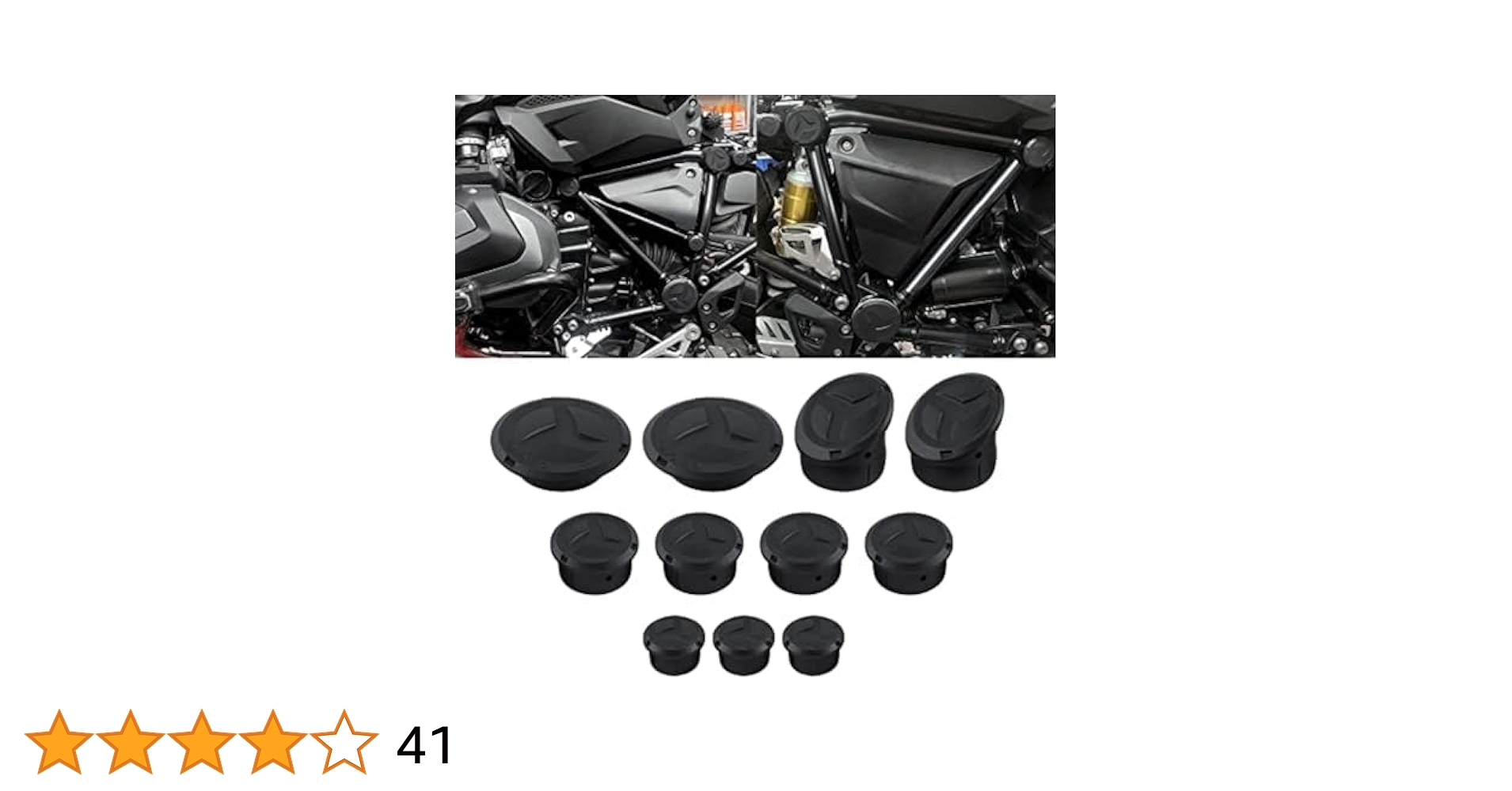 Frame Hole Cap Plug Cover Decor For BMW R1200GS LC ADV 13-21 R1250GS