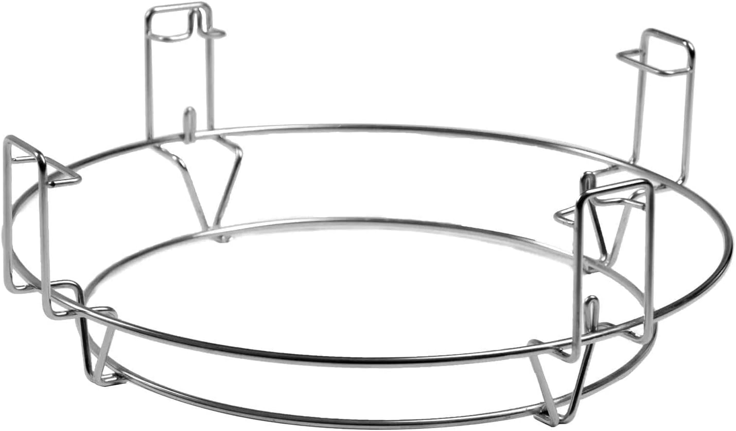 BBQGUYS Victory Flexible Cooking System for 21-Inch Kamado Grill & Smoker - VCT-K-FCS20-SS