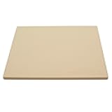 BBQ Pizza Stone for Oven and Grill, Cordierite Baking Stone for Crispy Crust, Heavy Duty Ceramic Stone for Outdoor Pizza Cooking, White