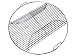 22 Inch 201 Stainless Steel 4mm Hinged Grilling/Cooking Replacement 22" Grill Grate - for use in 22" Weber Charcoal Grills - Kettle Charcoal BBQ Grilling Accessories