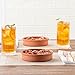 Restaurantware-Terra Tek 15.2 Ounce Terracotta Cazuelas, 2 Brown Glazed Clay Pots For Cooking - Oven-Ready, Microwavable, Terracotta Serving Pots, Dishwashable, For Cooking And Serving