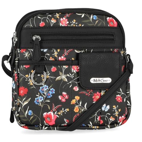 Image of Multisac Women's MultiSac North South Mini Zip Around Crossbody