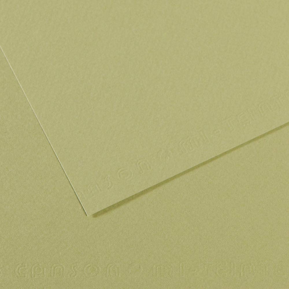 Canson Mi-Teintes Papel de Color de Pulpa Teñida, 160 g/m2, Blanco (White - 335), 221x29,7, Pack de 25 — view 35