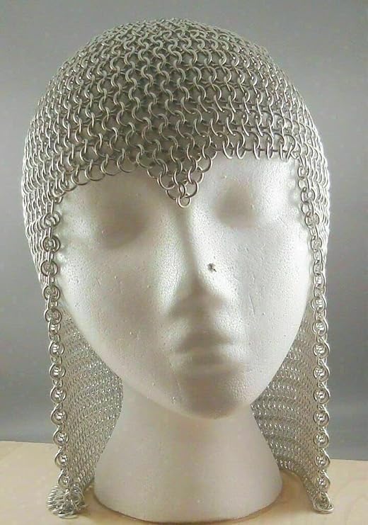 Cotte de mailles en aluminium FXIM pour jeux de rôle grandeur nature