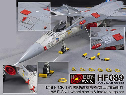 AFV Club 1/48 F-CK-1 cales et couvercle d'admission pour diorama de base aérienne militaire