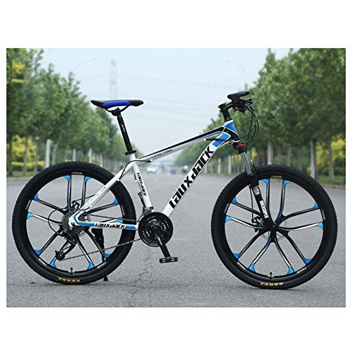 New TANGIST Outdoor Sports Mountain Bike, Featuring Rigid 17Inch HighCarbon Steel Frame, 30Speed Dri...