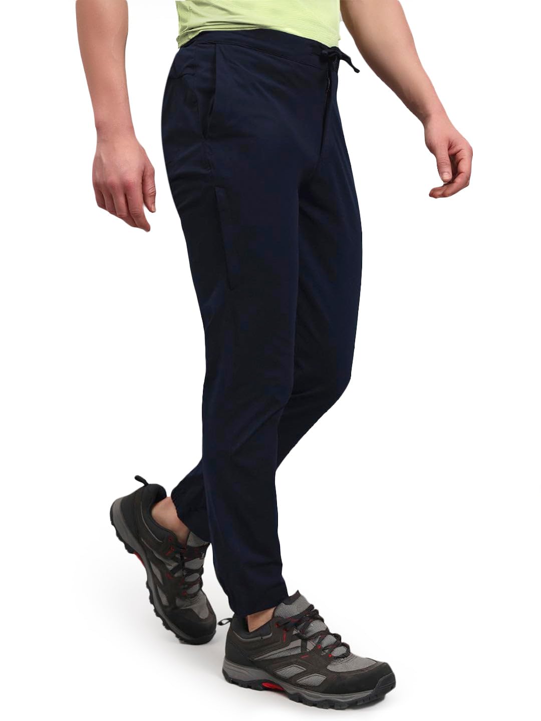 reccy Men's Nomadic TechFlex Pants for Travel & Trekking | Lightweight Stretch Quick-Dry Casual Outdoor Adventure Pants-picture-43