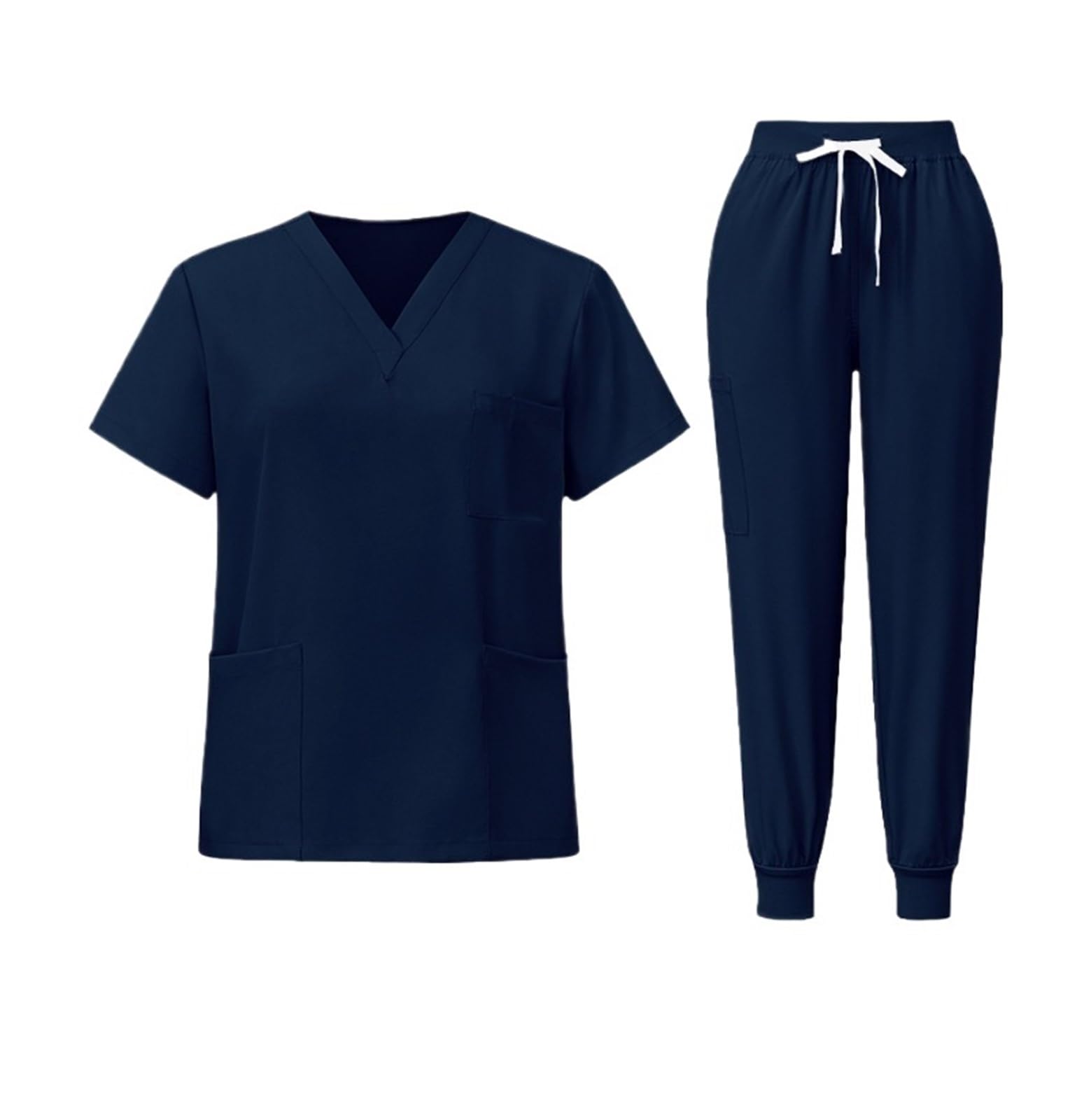 Divisa Infermiere Donna Uniformi for medici e infermieri, abiti a maniche corte for il lavaggio delle mani, da lavoro, tuta divisa