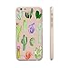 iPhone 6, Cactus Protective Case Bumper[Scratch-Resistant] [Perfect Fit] Ultra Slim Translucent Silicone Clear Case Gel Cover (Cactus Painting Clear iPhone 6)