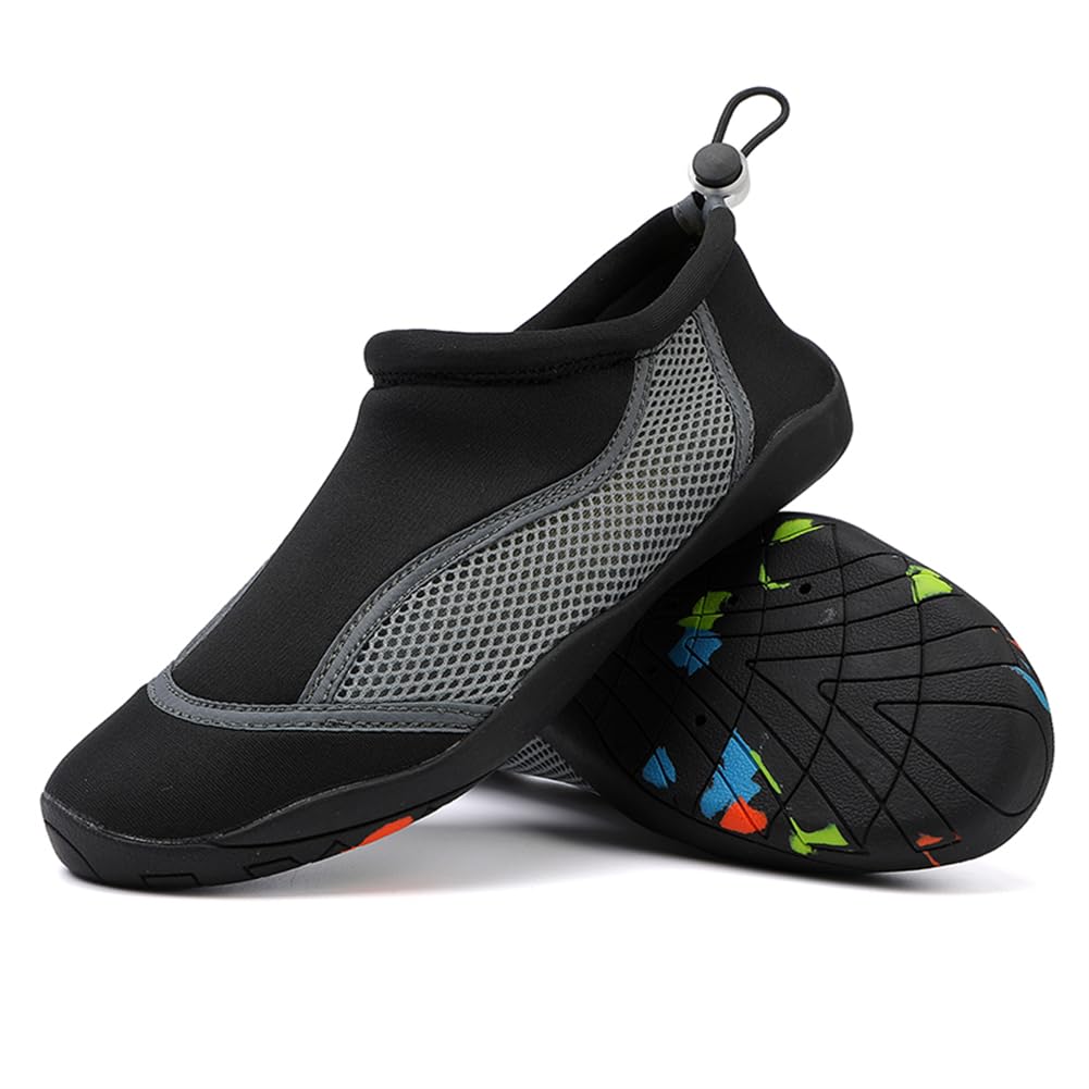 Wasserschuhe für Herren und Damen, Unisex-Duschen-Schuhe, Strandchuhe, schnell trocknende Wasserschuhe, Schwimmschuhe, Surf-Schuhe, Bachwander Größe 35-46