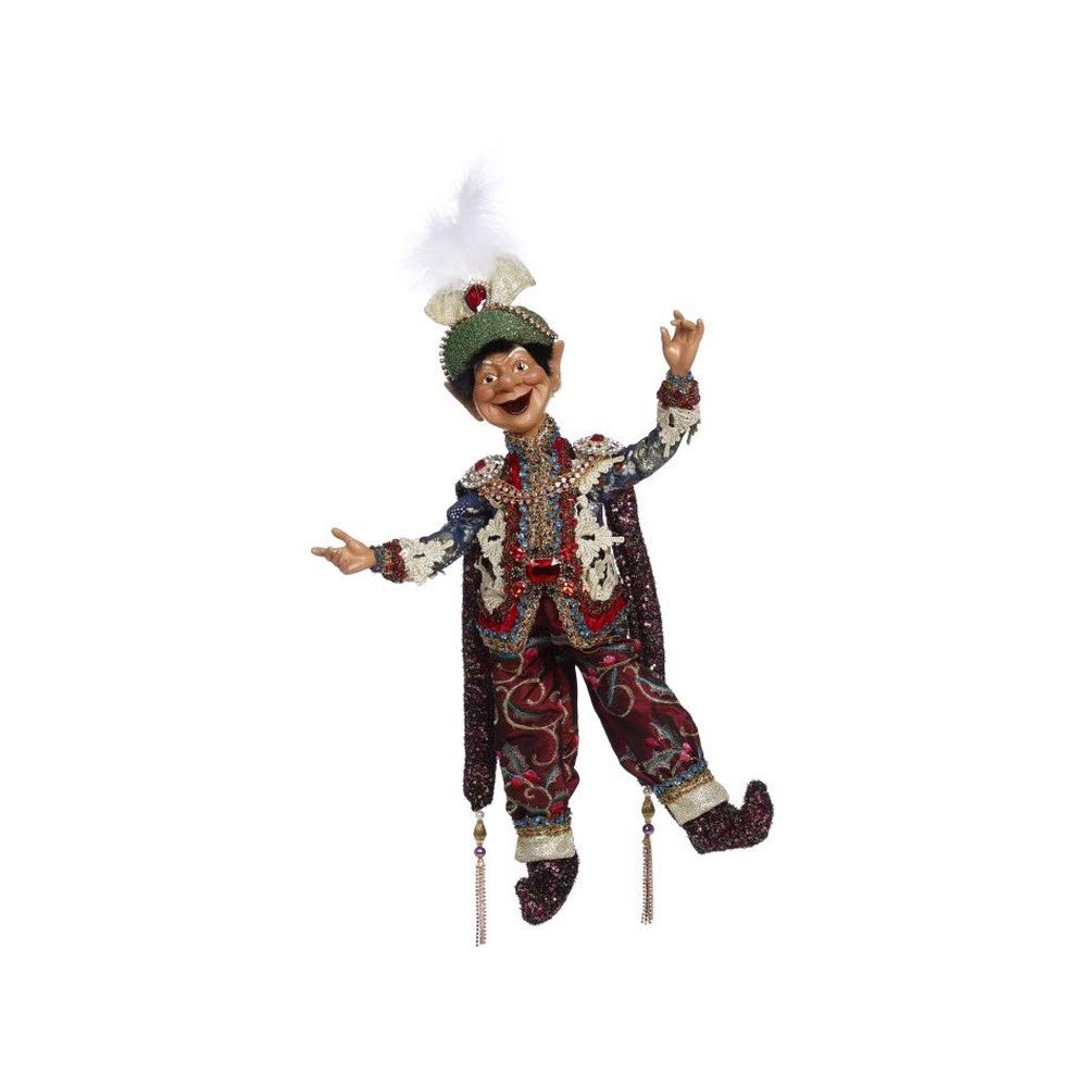 2021 Indian North Pole Boy Elf Figurine, 21.5" Medium - Perfect for Home Decor, Christmas Decoration, and Festive Displays