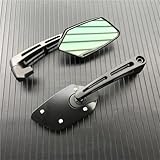 Le rétroviseur a une surface de miroir plus grande et un champ de vision considérablement élargi, ce qui peut améliorer l'expérience de conduite et la conscience de la route.