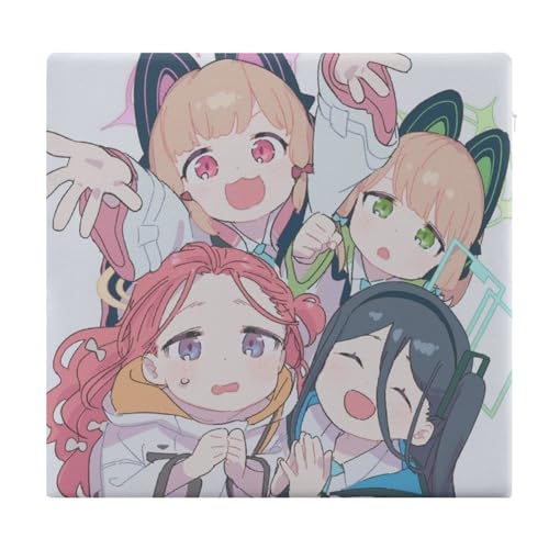 ブルーアーカイブ 座布団 クッション 厚め ざぶとん チェアパッド 高反発 クッション 体圧分散 座布団 おしゃれ 抱き枕 四季通用 両面使用可能 オフィス 家を装飾する 在宅勤務 椅子用