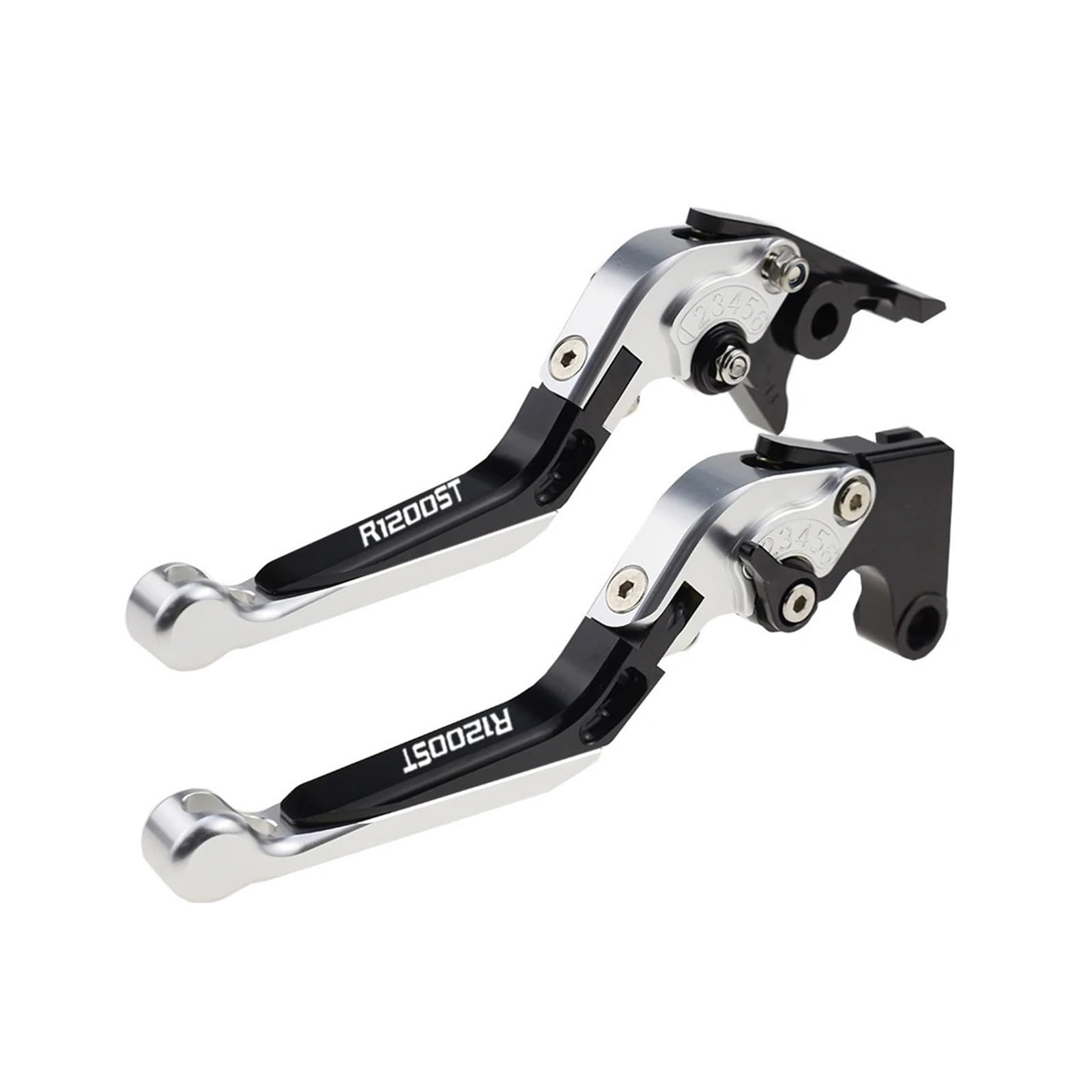 YXBSWBJD Aluminum Alloy Folding Brake Lever for R1200ST Motorcycle Folding Extendable Brake Clutch Levers(70)
