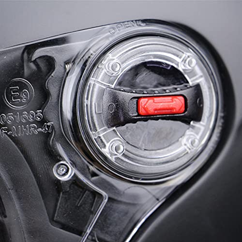 Kakalote 1 Pair Motorcycle Helmets Visor Clip Shield Lock Replacement Helmet Visor Screws for LS2 358 396 370 - Thumbnail 3