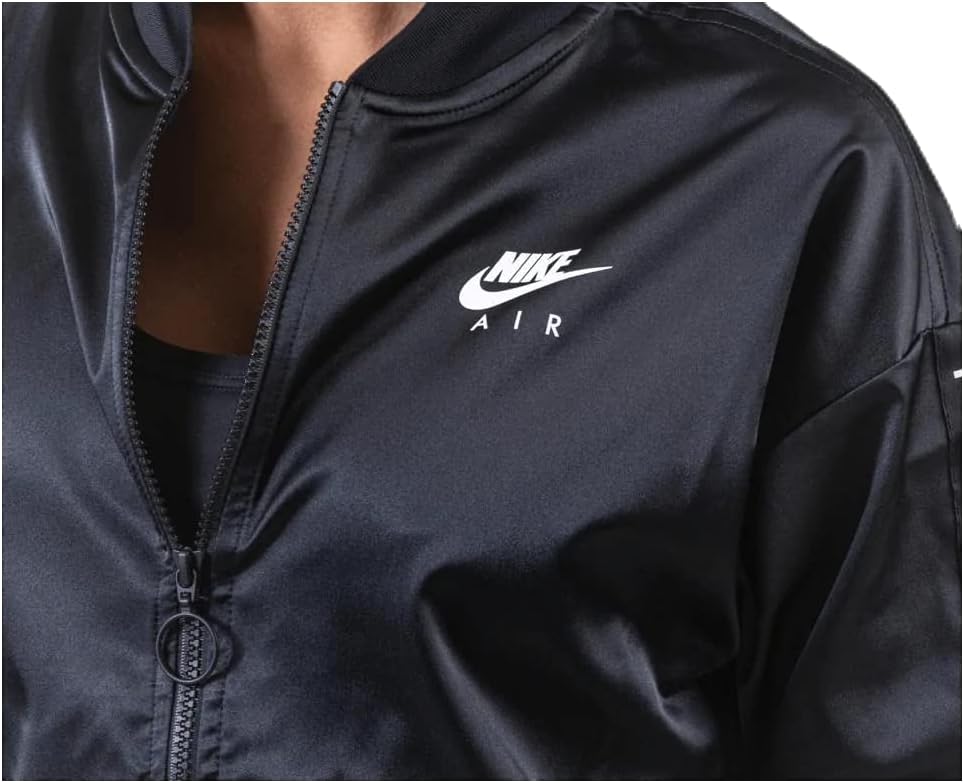 nike air satin jacket