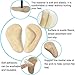 Arch Support for Flat Feet & Plantar Fasciitis, Gel Shoe Inserts for Women & Men (2 Pairs)