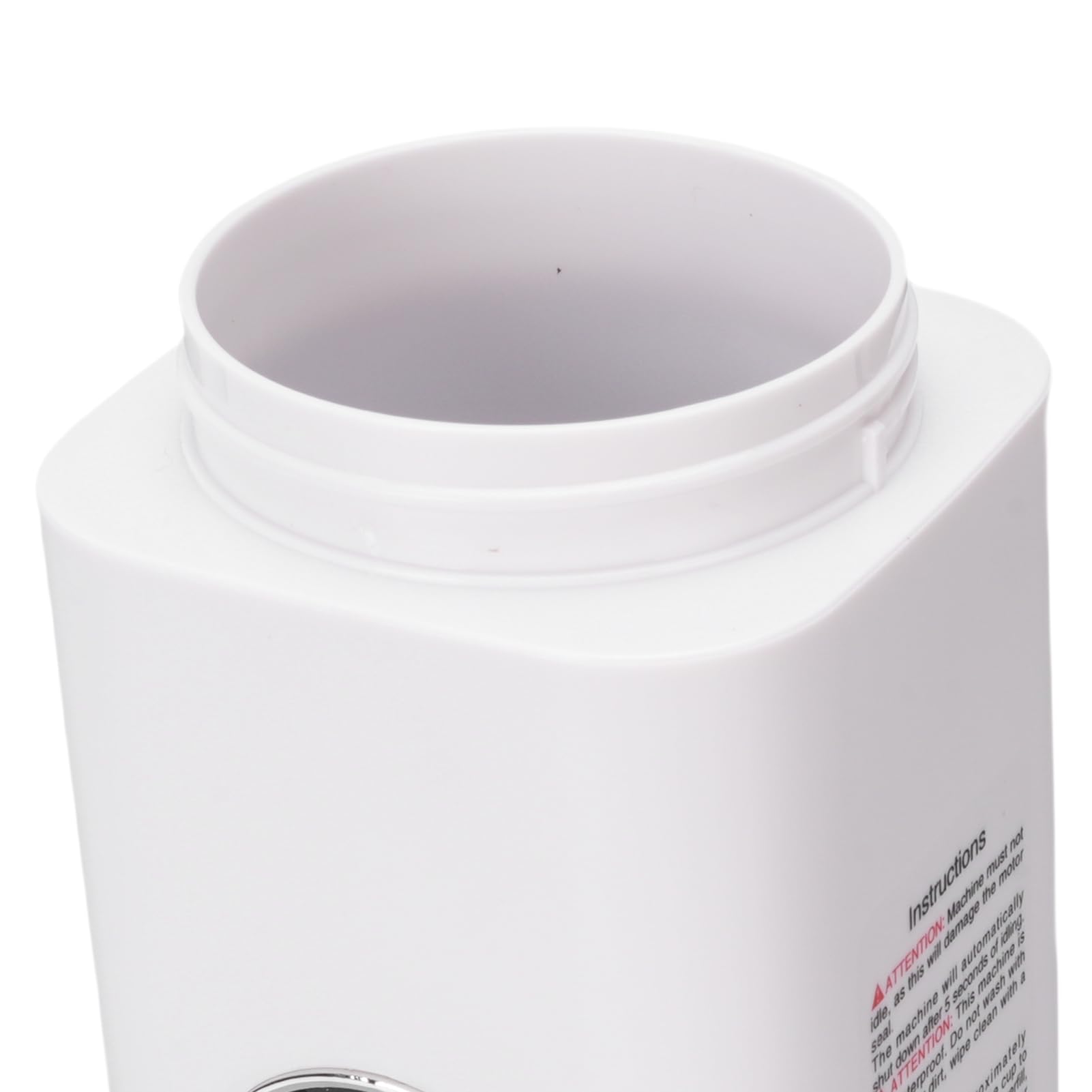AMONIDA Mélangeur Portable avec 12 Lames pour Smoothies et Jus, Idéal pour les Voyages et L'extérieur, Rechargeable par USB, 420 Ml, Blanc (WHITE)