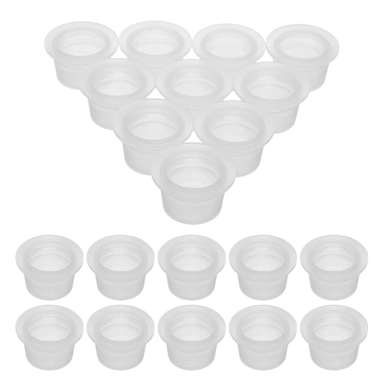Tapones de plástico de 18 mm para botellas de aromaterapia y viales de viaje