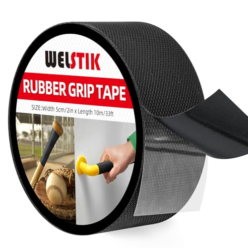 WELSTIK Rubber Grip Tape 2 inch x 33ft Heavy Duty