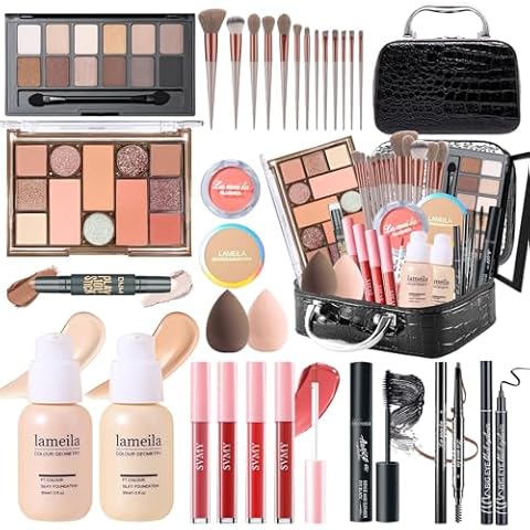 YBUETE Complete Makeup Set for Beginners Cover