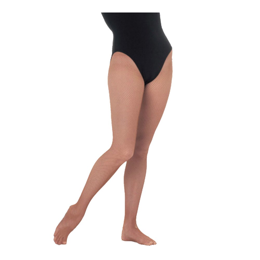 Mytoptrendz® Women's Extra Large Natural Nude Fishnet Tights Pantyhose Footed Fishnet Tights