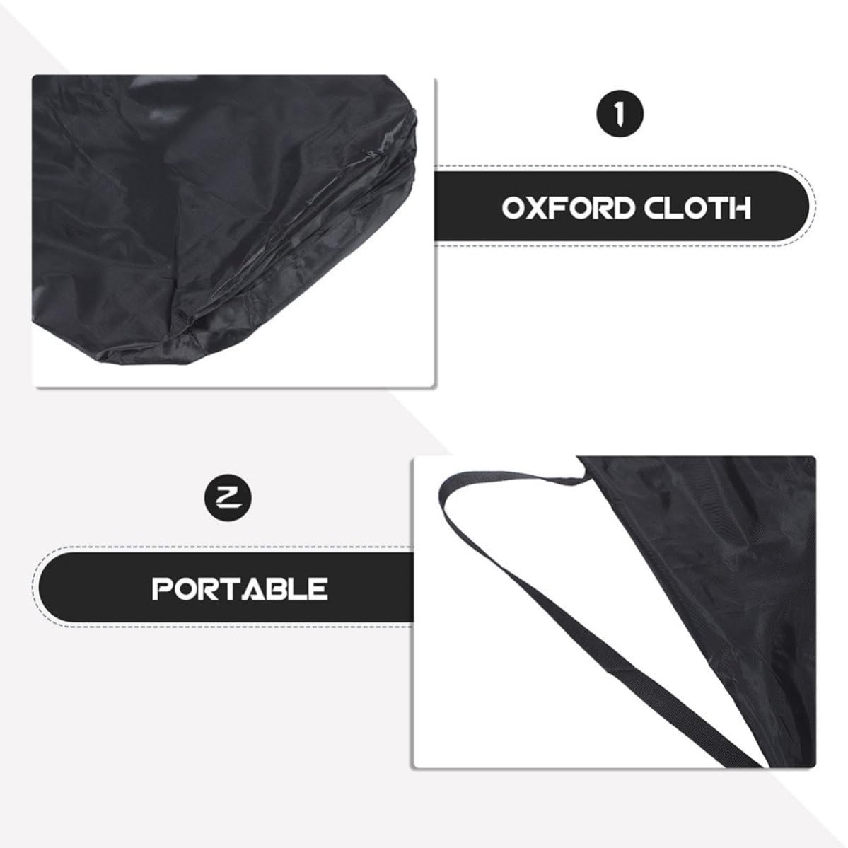 Bolsa de Viaje para Cochecito de Ñiño 2piezas, Tela Oxford Ligera Diseño de Doble Correa para Organizar y Transportar Carritos en Avión