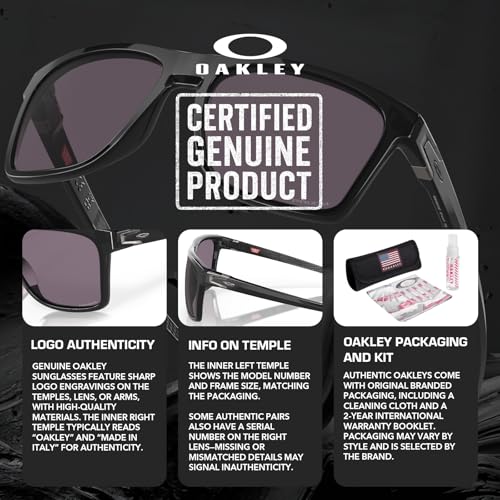 Image of Oakley LEFFINGWELL OO9100 Rectangle Sunglasses With Official Eyewear Kit | Men's Sunglasses