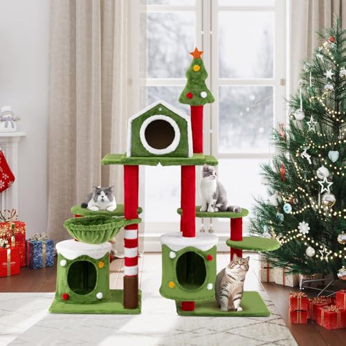 Árbol de Navidad para Gatos PETSITE 58 Pulgadas miniatura 2