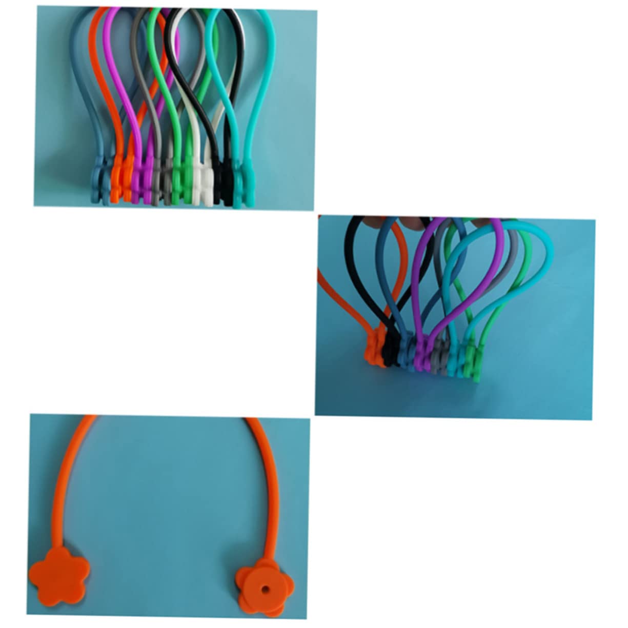 OSALADI 12 Confezioni Di Silicone A Spina Di Pesce Per Cavi Organizer Per Cavi Di Prolunga Organizer Per Cavi 12 Pezzi Avvolgicavo OSALADI 12 Confezioni Di Silicone A Spina Di Pesce Per Cavi Organizer Per Cavi Di Prolunga Organizer Per Cavi 12 Pezzi Avvolgicavo