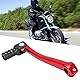 Pitbike Kickstarter,Kickstarter Roller,Powersports Kickstarter,Motorrad-Kickstarter-Teile,Andere,Motorrad-Kickstarter-Hebelpedal-Empfindliches Cnc-Aluminium-Universal-Motorradzubehörrot (Rot)