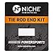 NICHE Tie Rod End Kit for 2003-2006 Polaris Predator 500 7061113 7061112 ATV