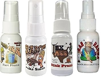 Liquid Ass Stink Spray 4-bottle Assortment