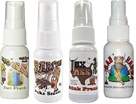 Liquid Ass Stink Spray 4-bottle Assortment