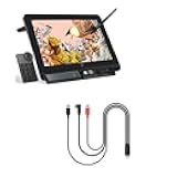 XPPen Artist Pro 16 Gen2 2.5K 16 inch QHD Drawing Tablet with Full Laminated Anti-Glare Screen 16384 Pressure Levels X3 Pro Battery-Free Stylus & XPPen 3 in 1 Cable